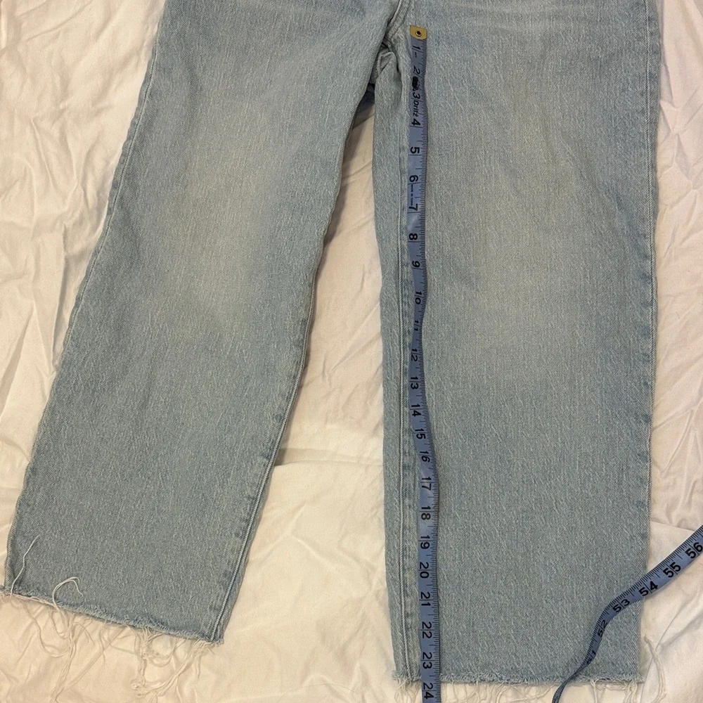 Madewell Women's Light denim Perfect Vintage Wide-leg Crop Jeans - Picture 3 of 6